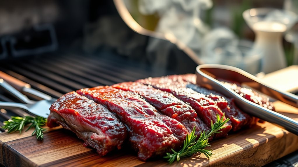 choose marbled fresh ribs