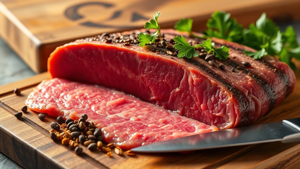 choose rinse trim brisket
