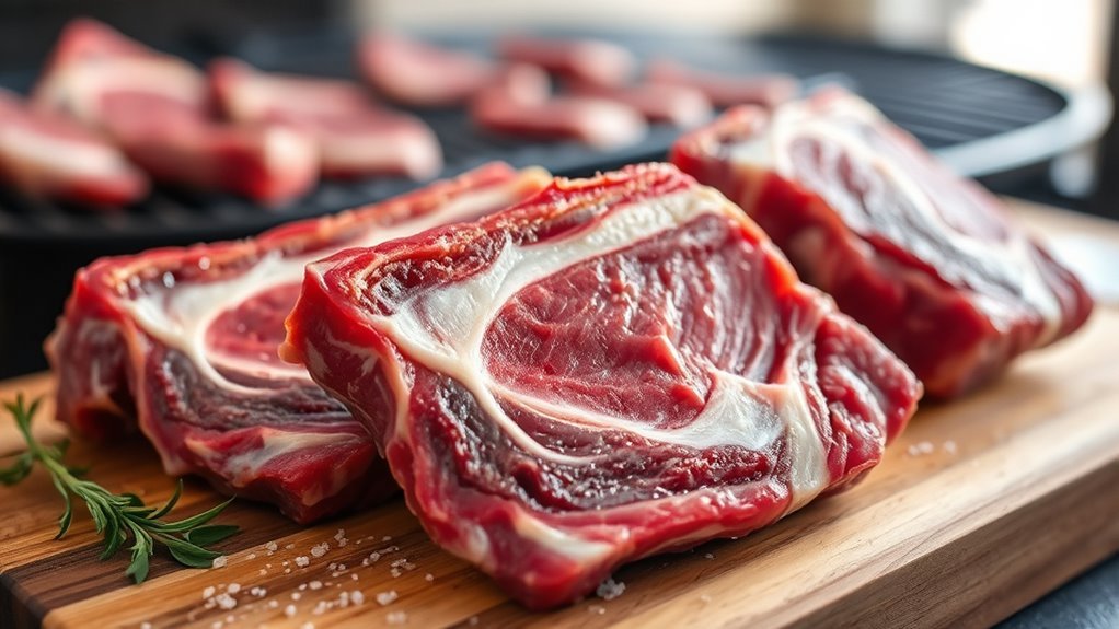 choose well marbled bone in ribs