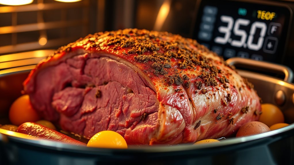 cook at 350 f 3 hours