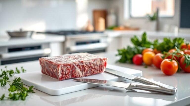 cooking frozen ground beef