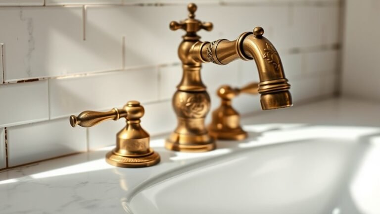 elegant vintage faucet selections