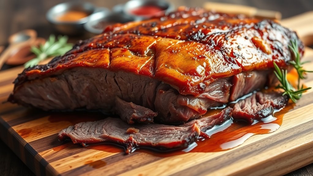 fat basting enhances flavor