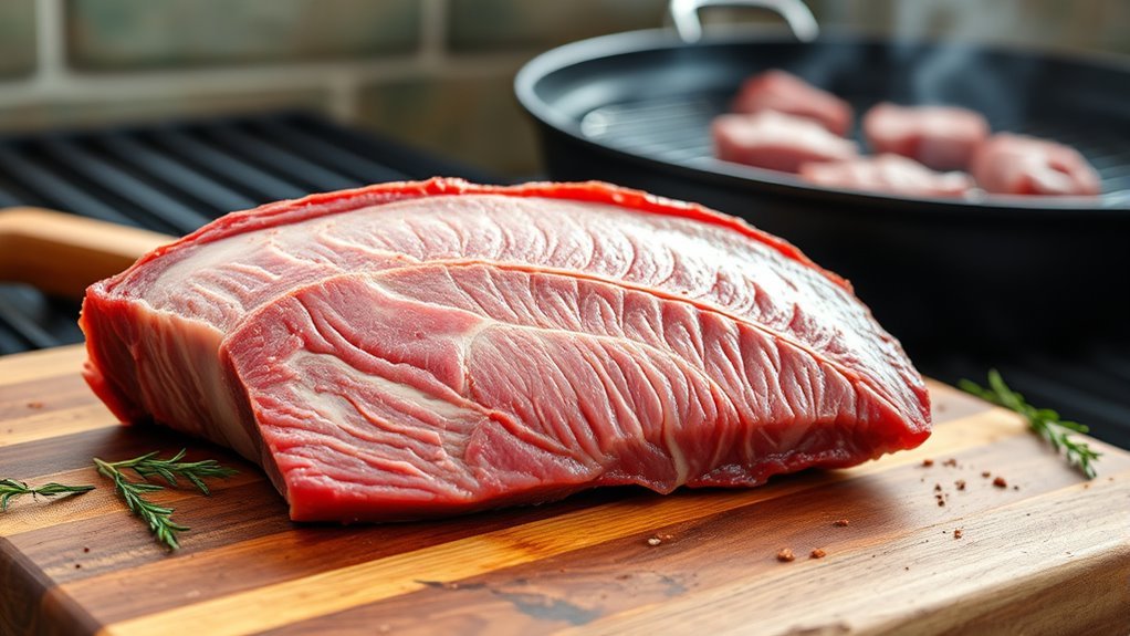fat cap preserves meat moisture