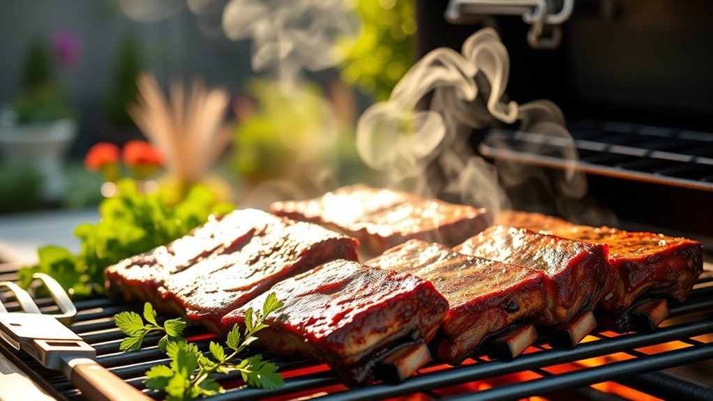 grill beef ribs easily