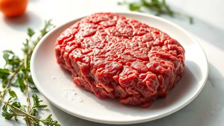 half pound ground beef