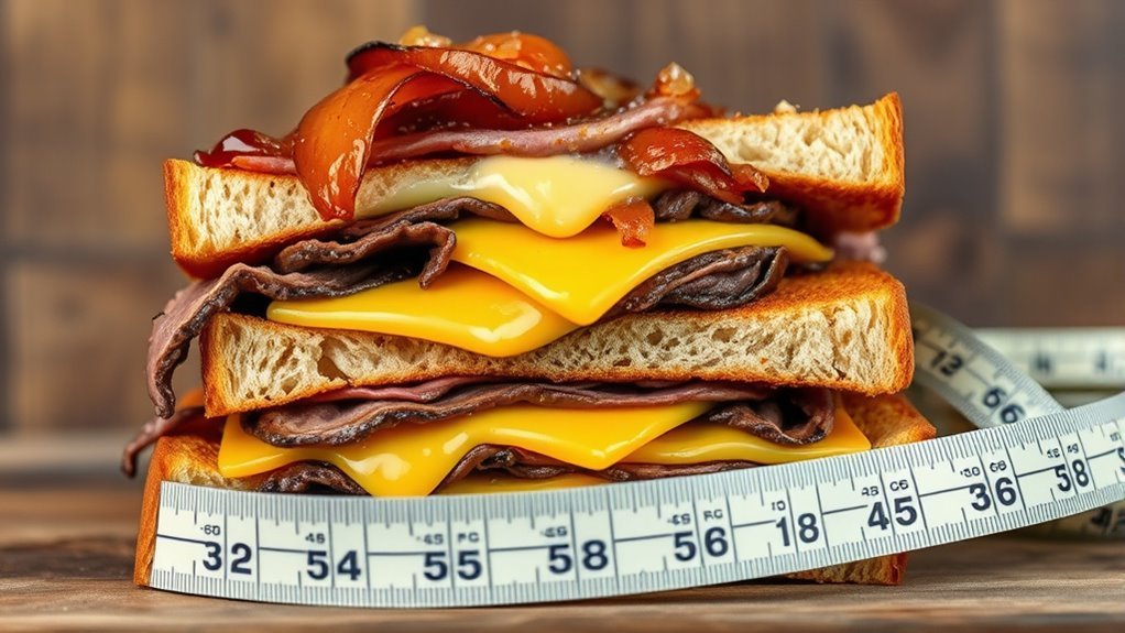 high calorie sandwich toppings