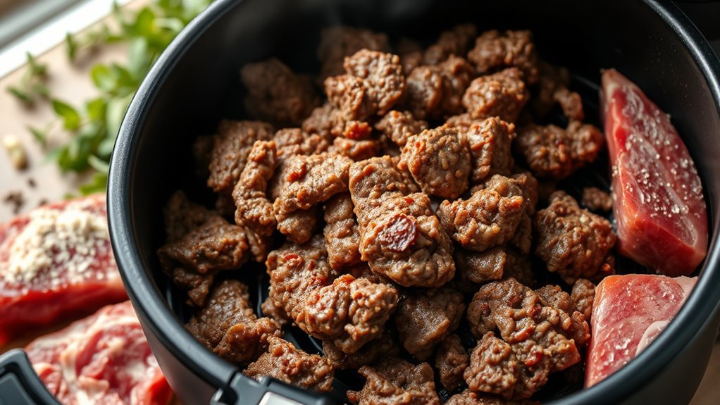 ideal ground beef selection