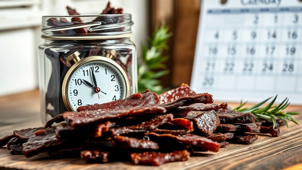 jerky storage duration guidelines