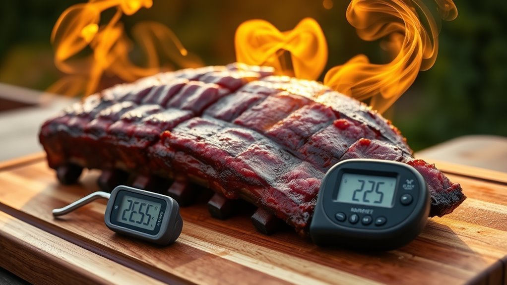maintain smoker temperature consistently