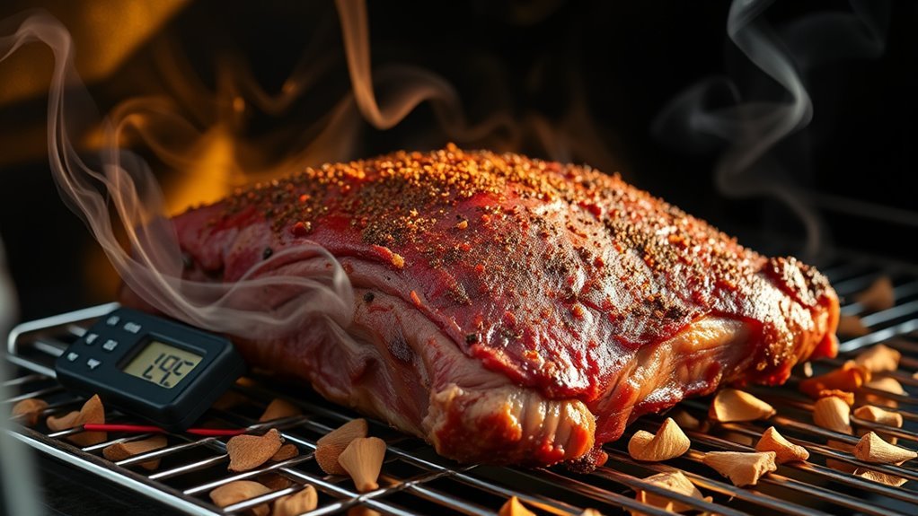 maintain steady smoker temperature