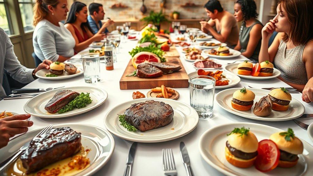 meal type influences beef portions