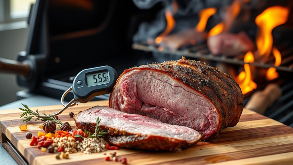 monitor internal temperature precisely