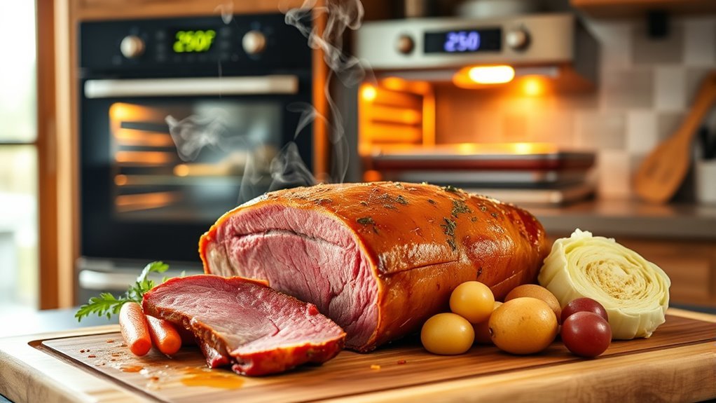 oven cooked corned beef