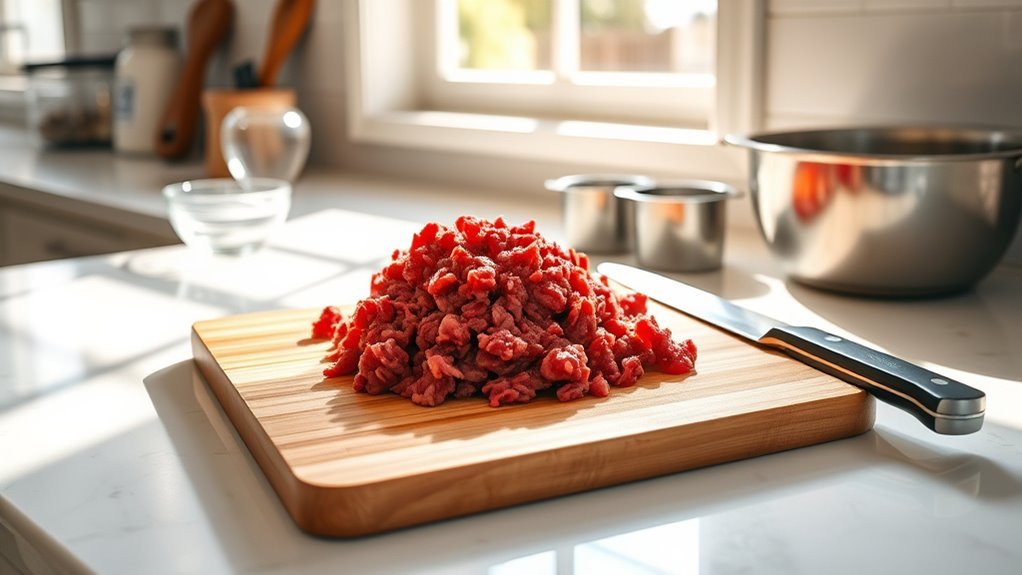 properly cooked safe beef