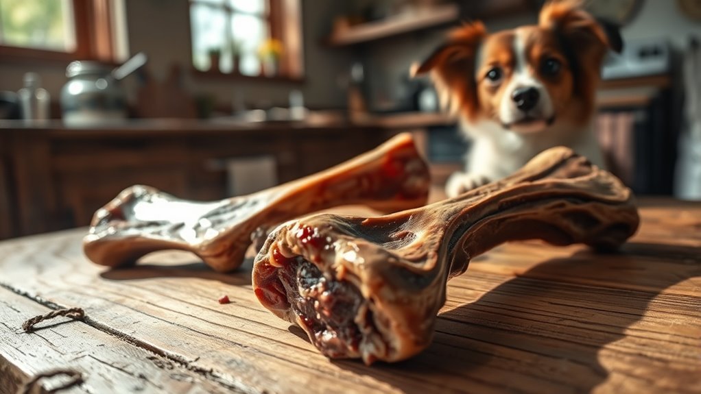 safe raw marrow bones