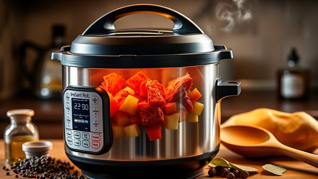 set pressure cook release