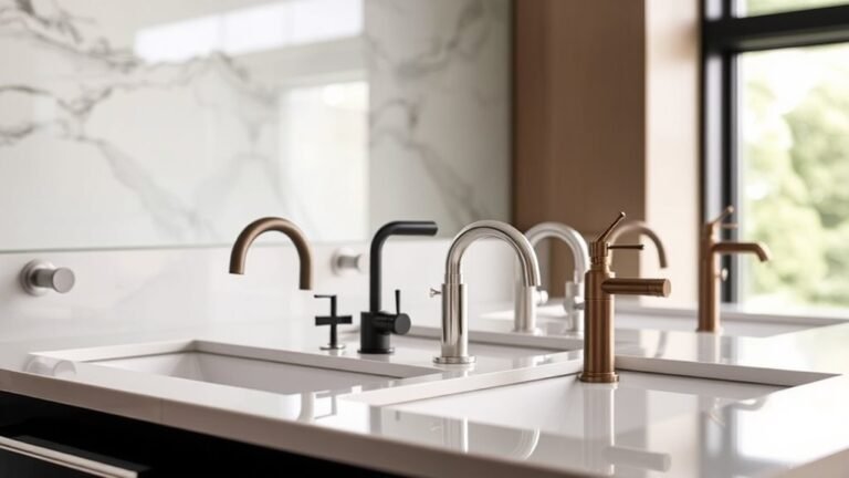 top above counter sink faucets