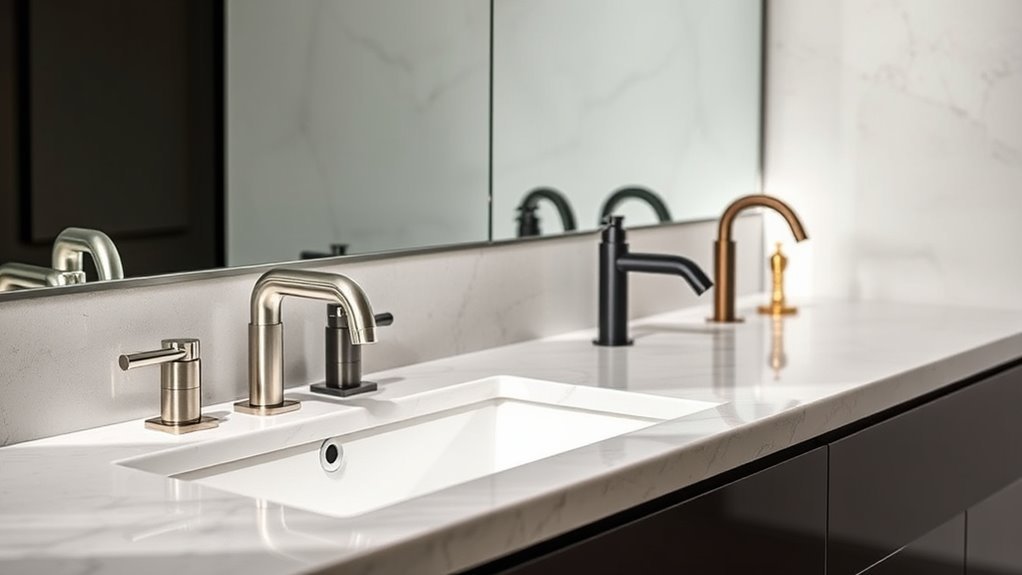 top all metal bathroom faucets