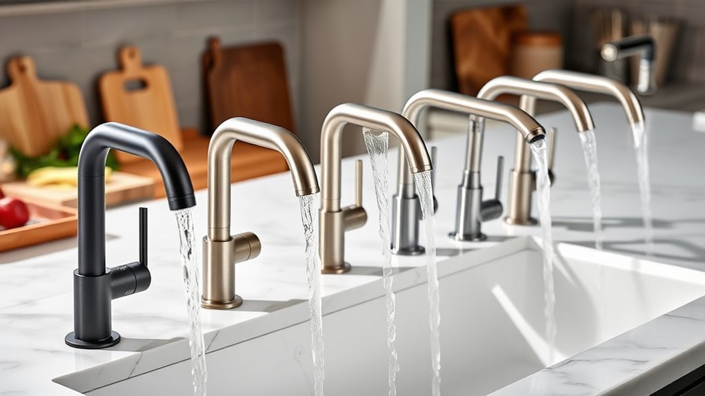 top automatic kitchen faucets