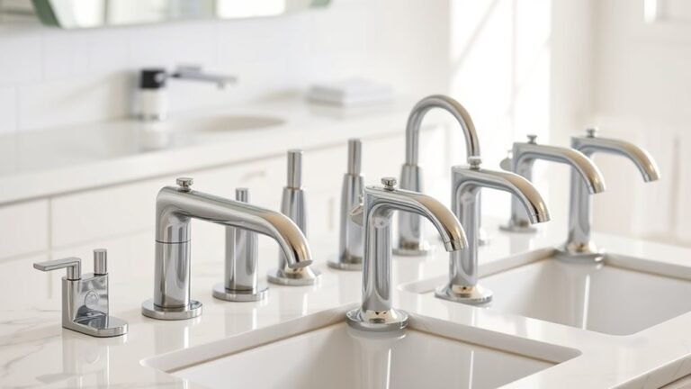 top chrome bathroom faucet trends