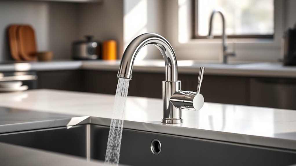 top single hole kitchen faucets
