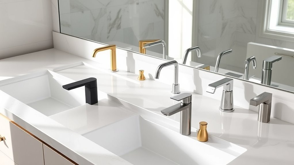 top stylish bathroom faucet trends