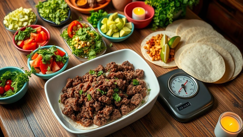 toppings and sides influence beef