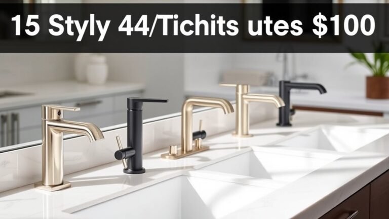 affordable 4 inch bathroom faucets