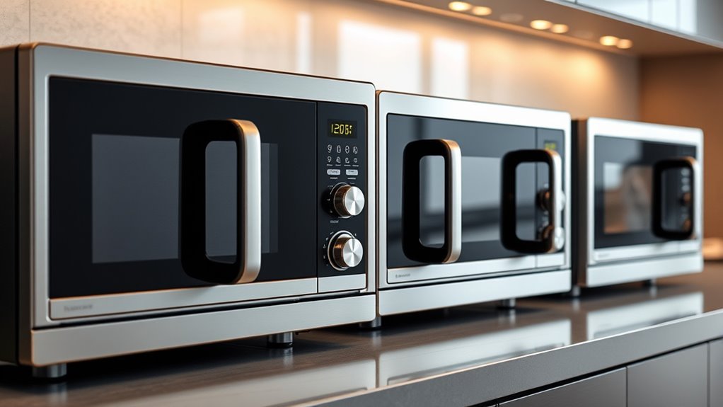 microwave ovens for accessibility