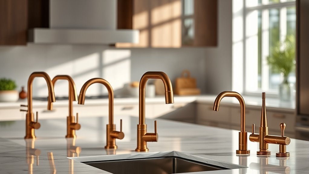 top 2027 bronze kitchen faucets