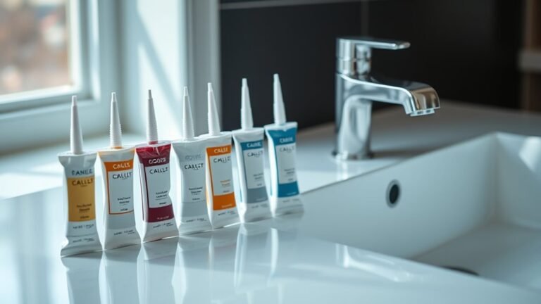 top caulk for faucets