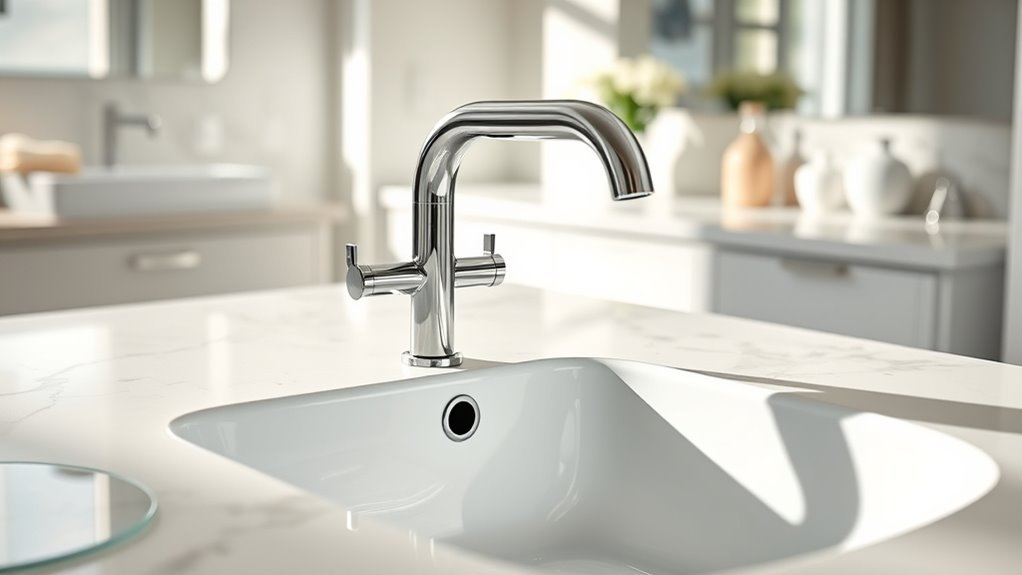 top centerset bathroom faucets