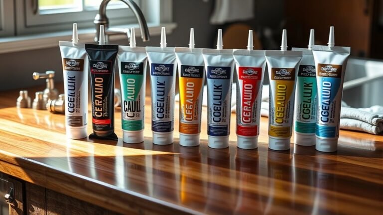top faucet caulk options