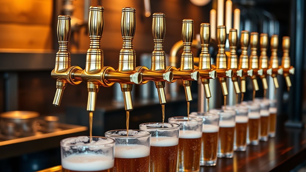 top foam reducing beer faucets