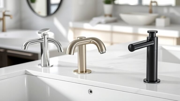 top three hole faucets