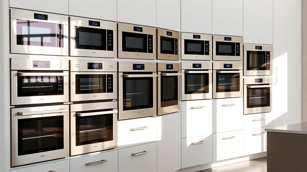 top wall oven microwaves