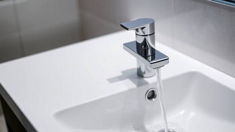 touchless faucets with handles