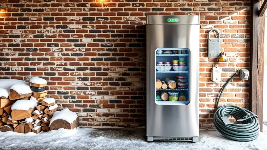 garage refrigerators for cold climates