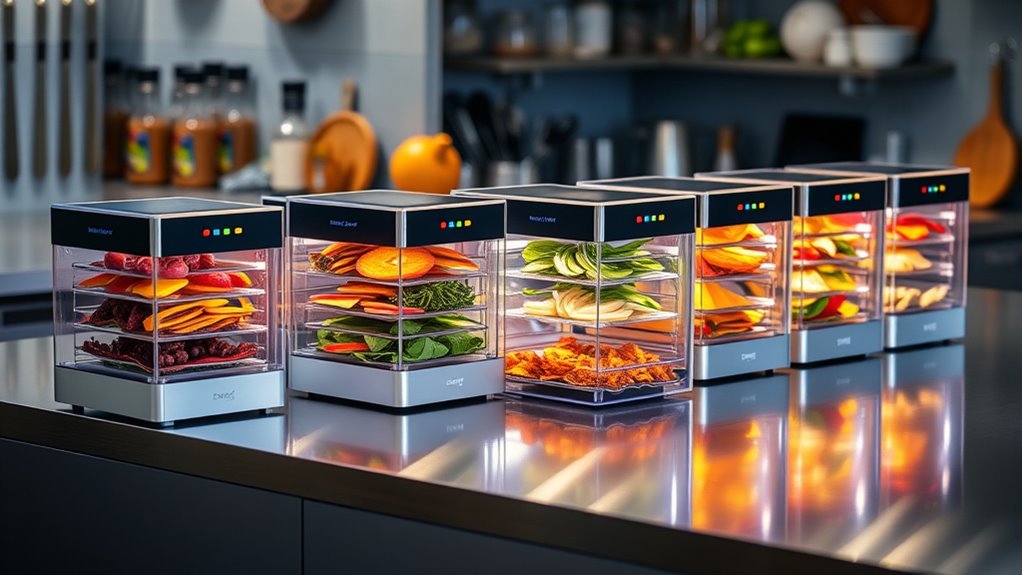 optimal dehydrator wattage settings