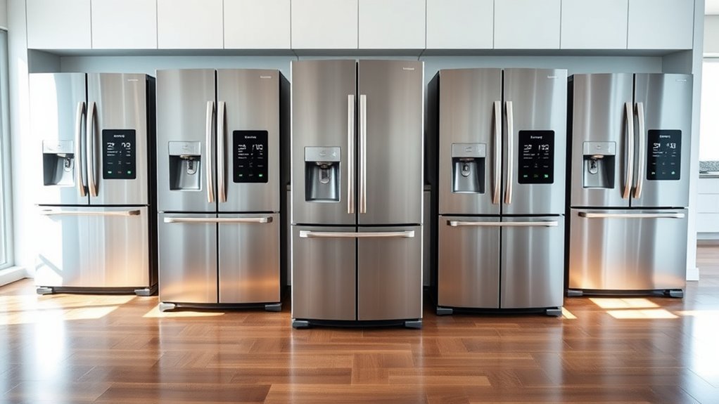 top 18 cu ft refrigerators