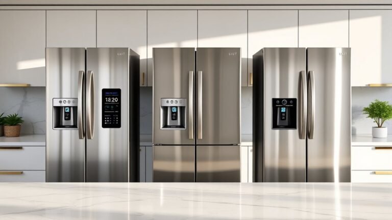 top 3 large refrigerators