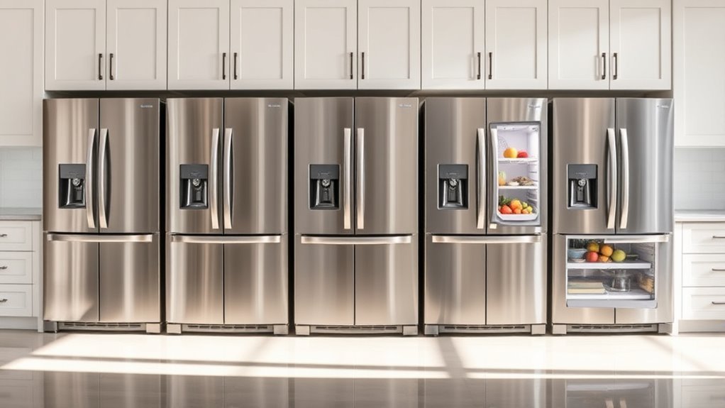 top 48 inch counter depth refrigerators