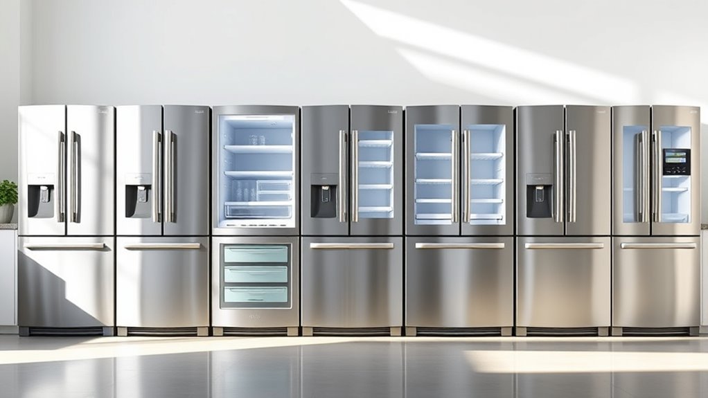 top 4 door french refrigerators