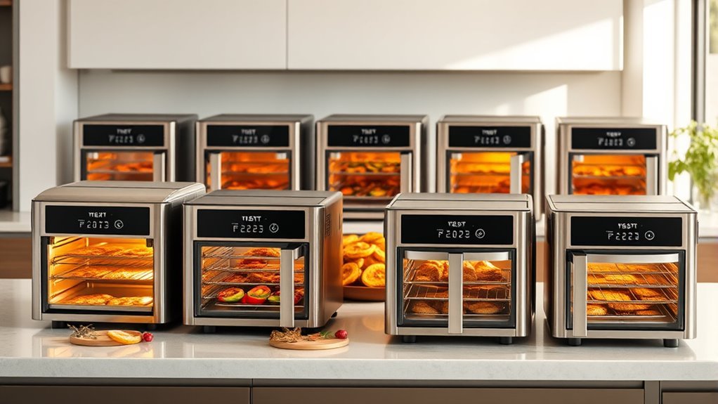 top air fryer dehydrator ovens