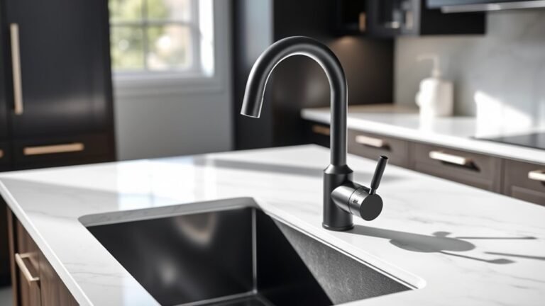 top black kitchen faucets