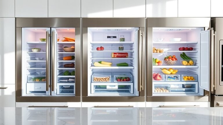 top bottom freezer refrigerators