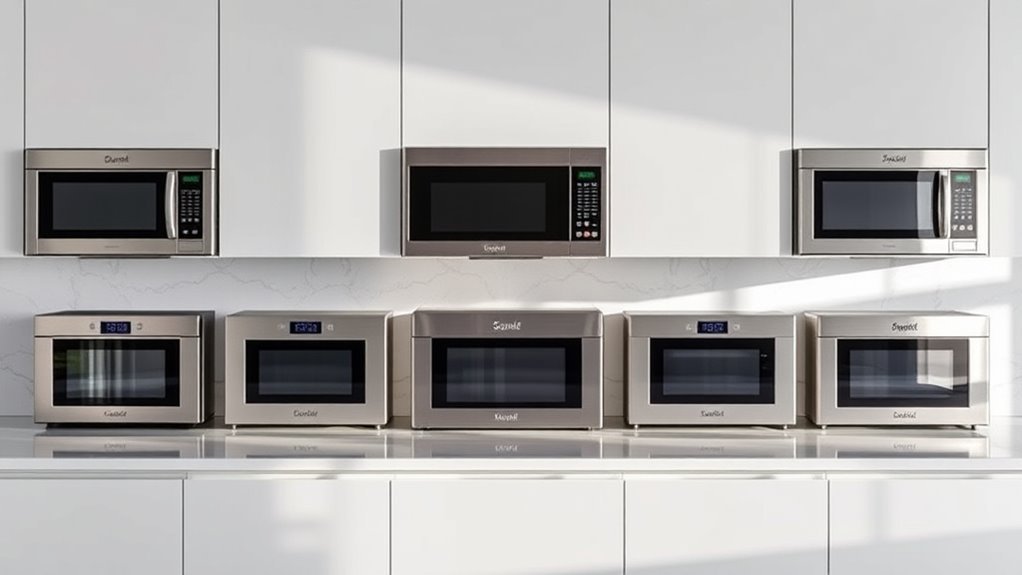 top built in microwave brands