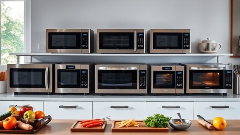 top convection microwave ovens