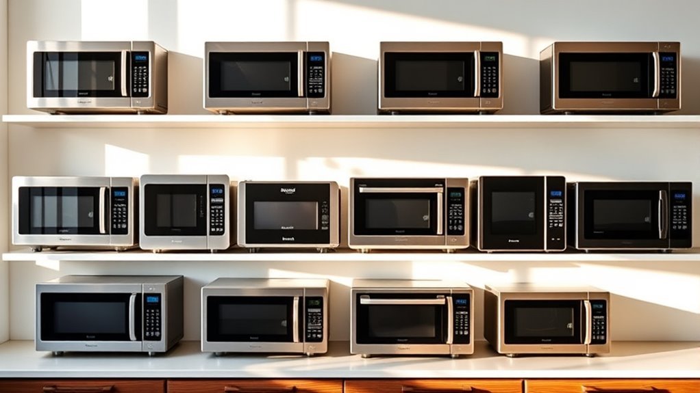top convection microwave ovens